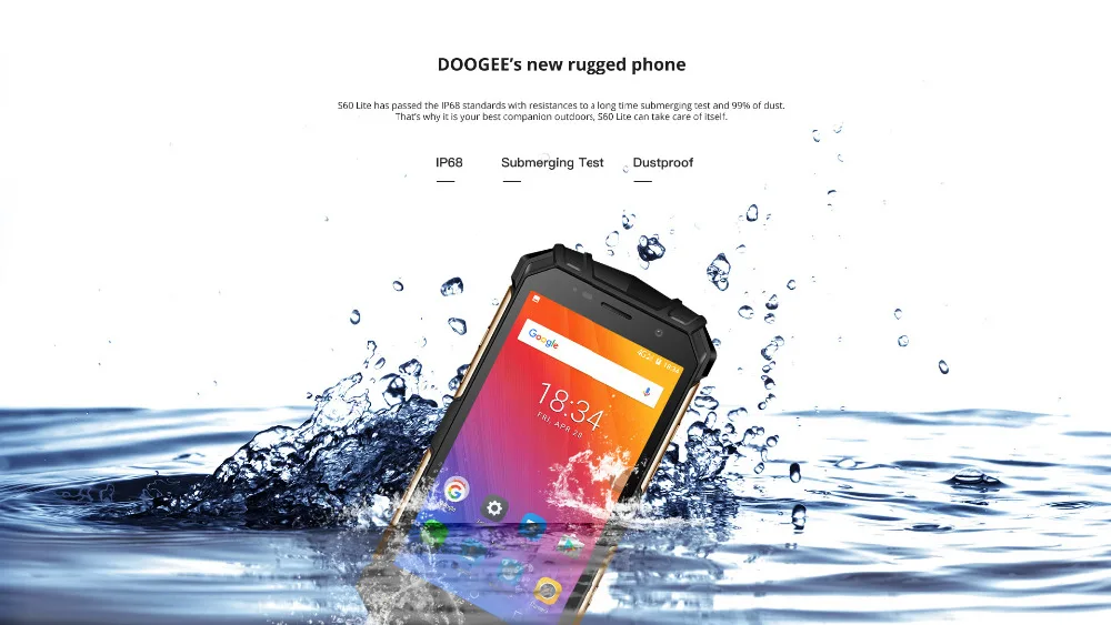 DOOGEE S60 Lite смартфон с 5 2 дюймовым дисплеем восьмиядерным процессором ОЗУ 4 Гб ПЗУ 32