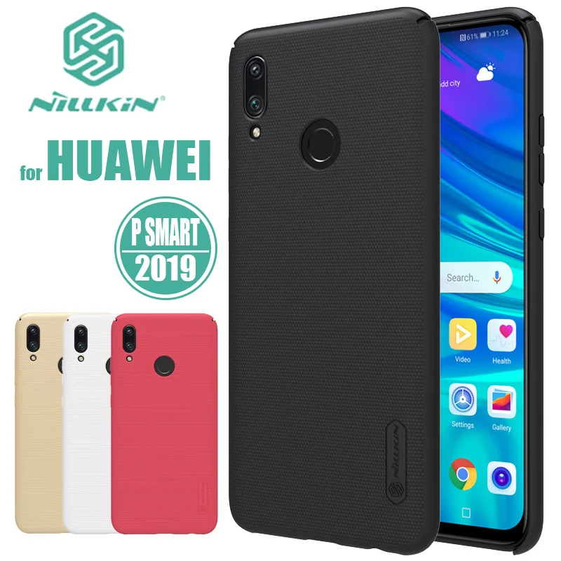 Huawei P Smart чехол Nillkin супер матовый защитный жесткий чехол для телефона для huawei P Smart Nilkin матовый чехол