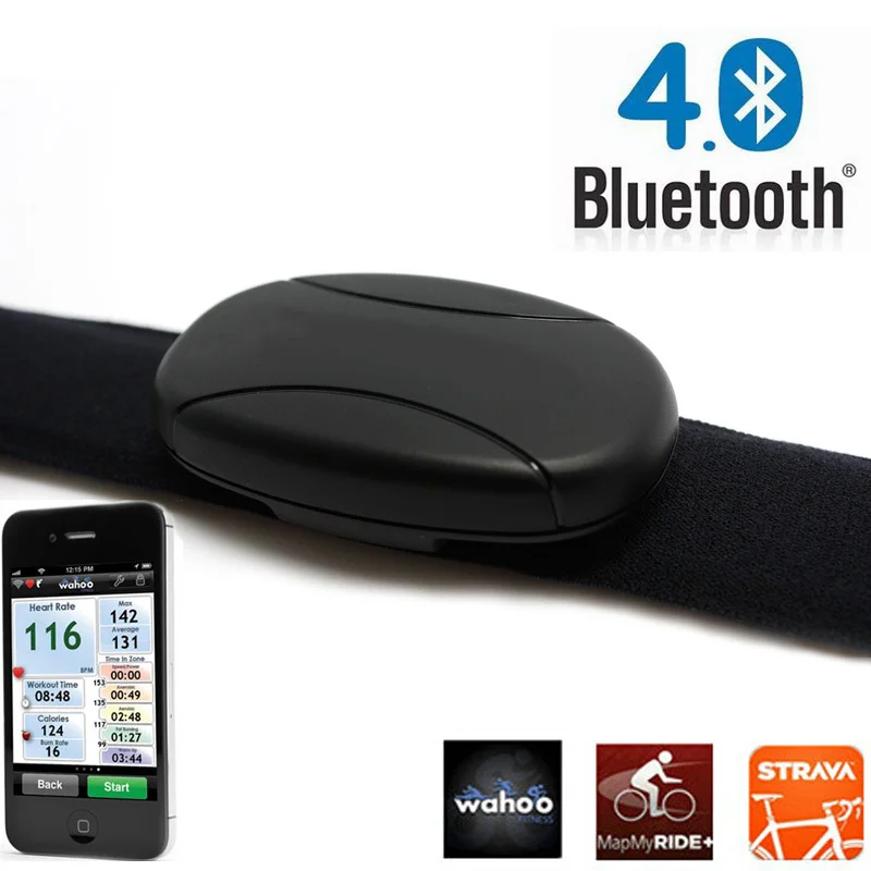 Bluetooth 4.0 Беспроводной transmisson данных сердечного ритма Мониторы Фитнес Спорт трекер