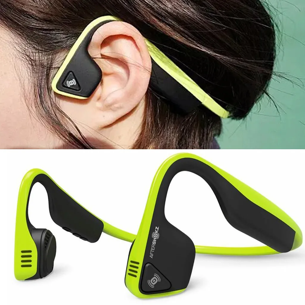 Aftershokz AS600 Trekz titanium Air открытые беспроводные наушники костной проводимости для Носимых устройств дропшиппинг