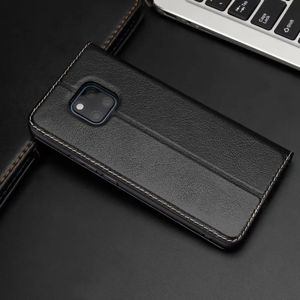 Hote Роскошный чехол-книжка из натуральной кожи для huawei mate 20 Pro 20X mate 20 с магнитным окном
