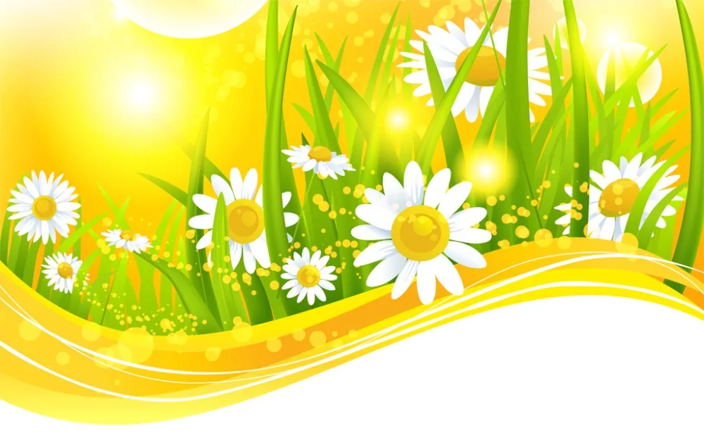 3d занавески Детские в виде мультяшной маргаритки светонепроницаемые шторы для