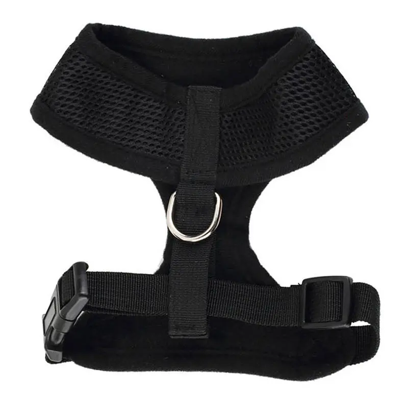 Регулируемый свинцовый поводок с зажимом Мягкая сетчатая ткань для щенков собак