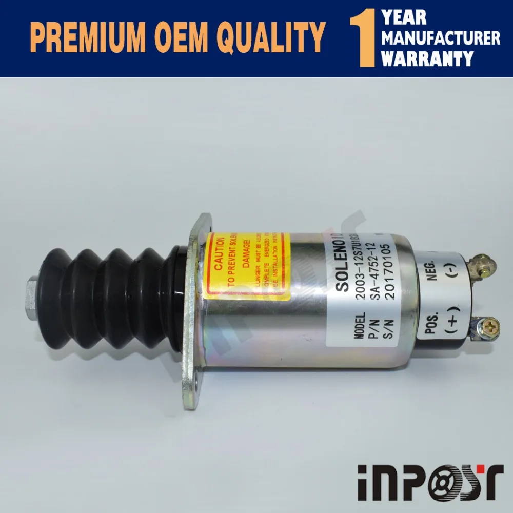 Новинка Электромагнитная катушка выключения подачи топлива 2003 12S7U1B2A (3 клеммы)