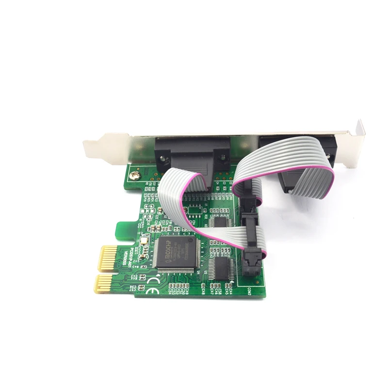Адаптер PCI Express RS 232 1X компьютерные расширительные карты RS232 E X1 компоненты