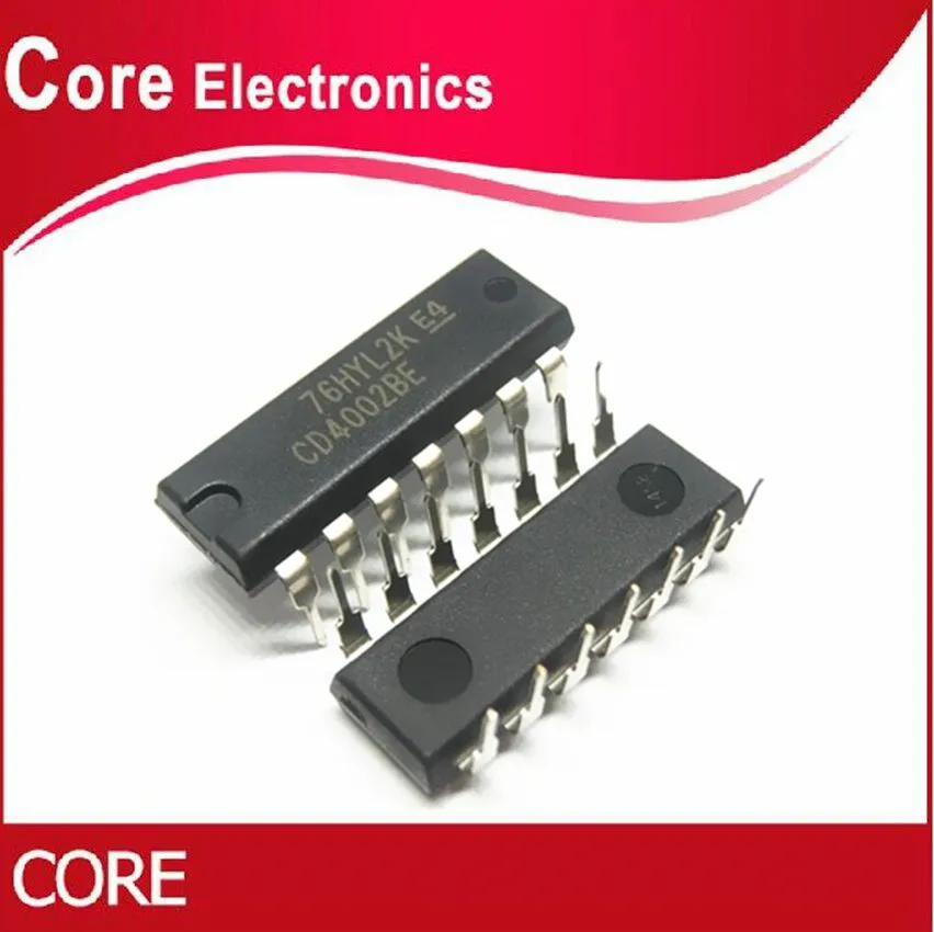 100 шт. CD4002BE DIP14 CD4002 DIP новый | Электронные компоненты и принадлежности