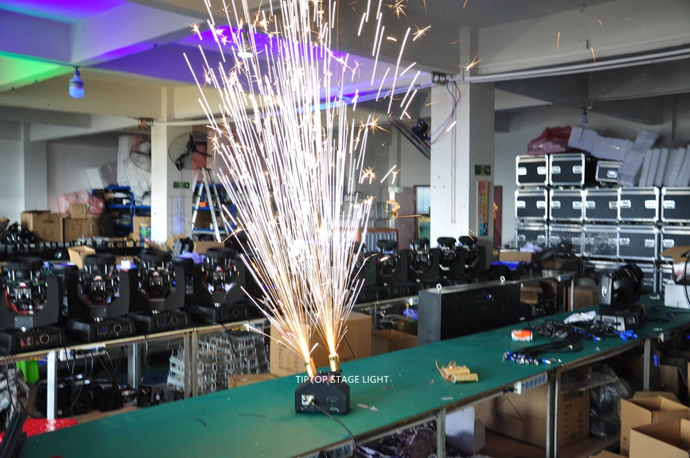 8 шт./лот+ 1 шт. DMX 512 контроллер качели фейерверк DMX 512 3Chs пожарная Рабочая машина 90 V-240 V для свадебной дискотеки Вечерние