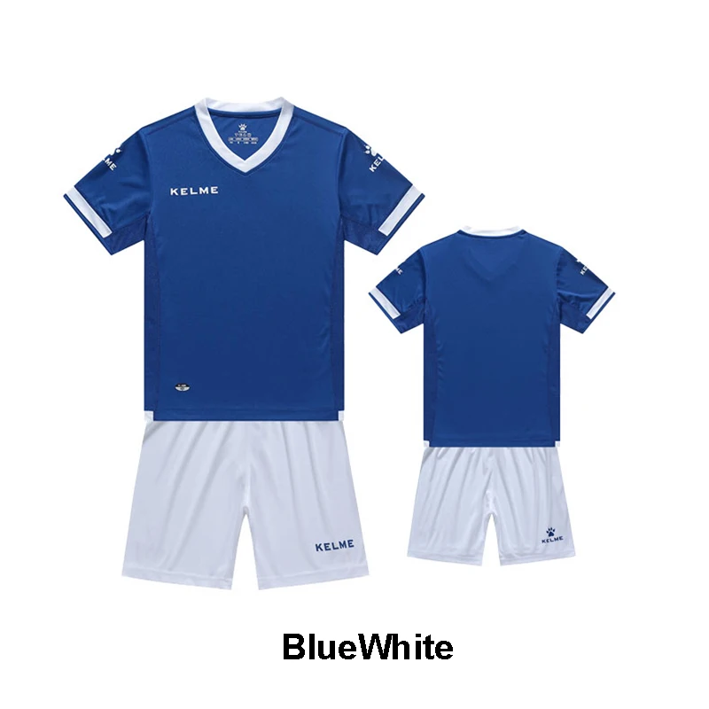 KELME KID'S Team футбольные наборы на заказ тренировочные футболки с короткими рукавами шорты для футбола Survetement высокое качество K15Z212C