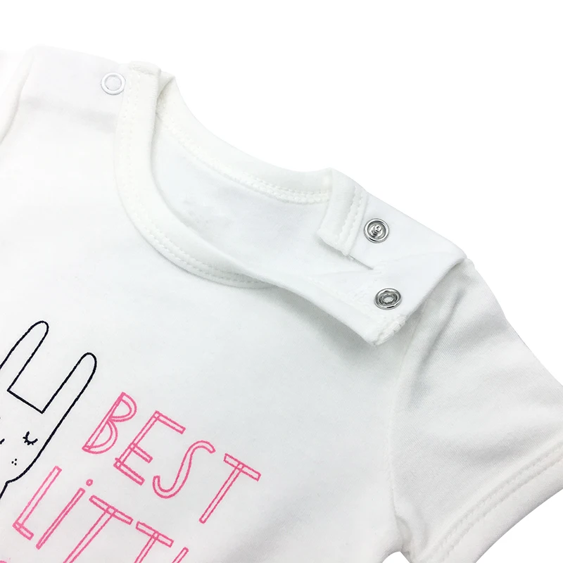 Новый стиль 2 шт./лот Детский комбинезон летний комплект одежды с короткими