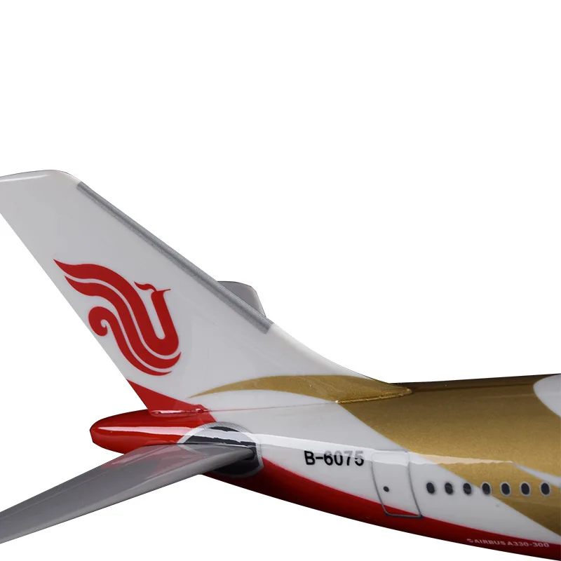 40 см Смола A330 Air China модель самолета National фиолетовое золото Airbus Airways авиация