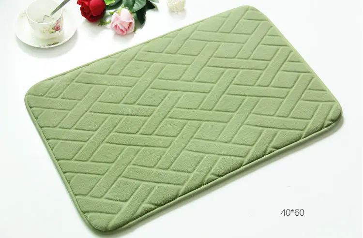 Коврик из пены с эффектом памяти NiceRug популярные модные водоотталкивающие