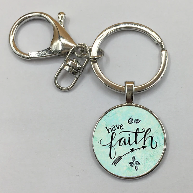 Есть вера брелок Шарм кулон подарок для нее верный очарование воина