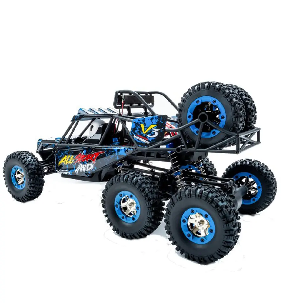 Новый горячий Wltoys 12628 1/12 2 4G 6WD RC автомобиль 550 матовый 40 км/ч Рок Гусеничный с