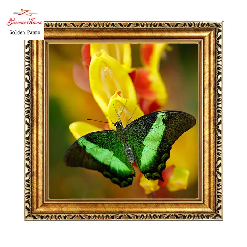 Golden Panno 14CT 11CT DMC наборы для вышивки крестиком ручной работы 5d diy 3d вышивка животное