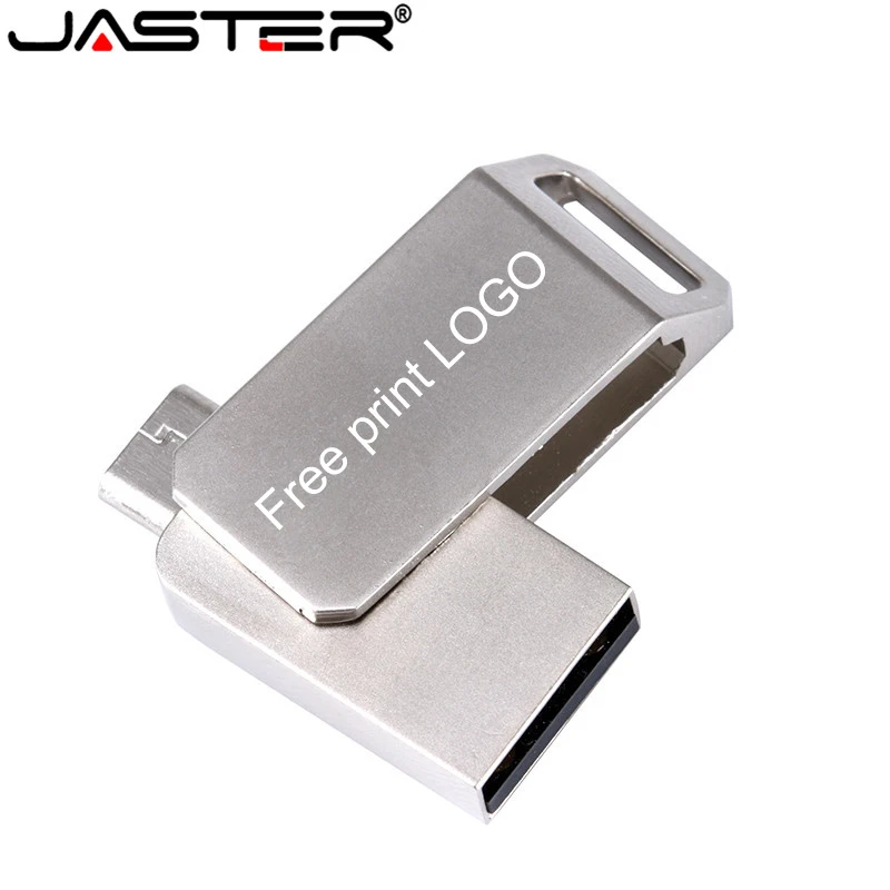 JASTER Горячая USB флэш-накопитель 4 ГБ 16 ГБ 32 ГБ 64 Гб OTG телефон флеш-накопитель 2 в 1 USB диск для Android планшет смартфон