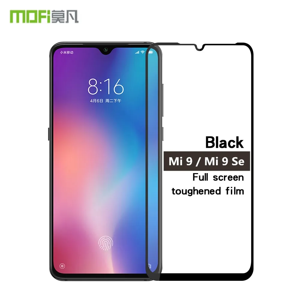 Закаленное стекло MOFi для Xiaomi mi 9 Оригинальная защита экрана Защитная пленка с