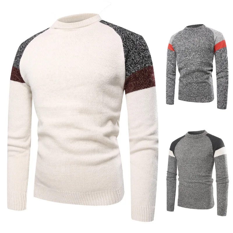Высококачественные вязаные Брендовые мужские свитера 2020 осень и зима новый