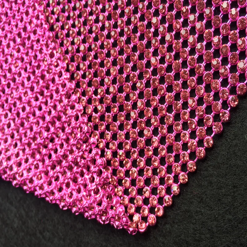 ZY Bling 45x40 см качественные хрустальные стразы металлическая сетка ткань металлическая ткань металлические блестки ткань с блестками украшение дома