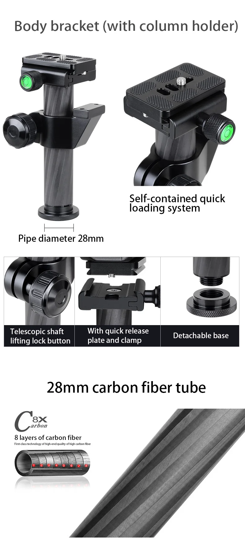 Телеобъектив Поддержка dslr quick release Камера пластина штатив площадь 50 мм Ширина пластины для manfrotto dslr камера с винтом 3/8 1/4