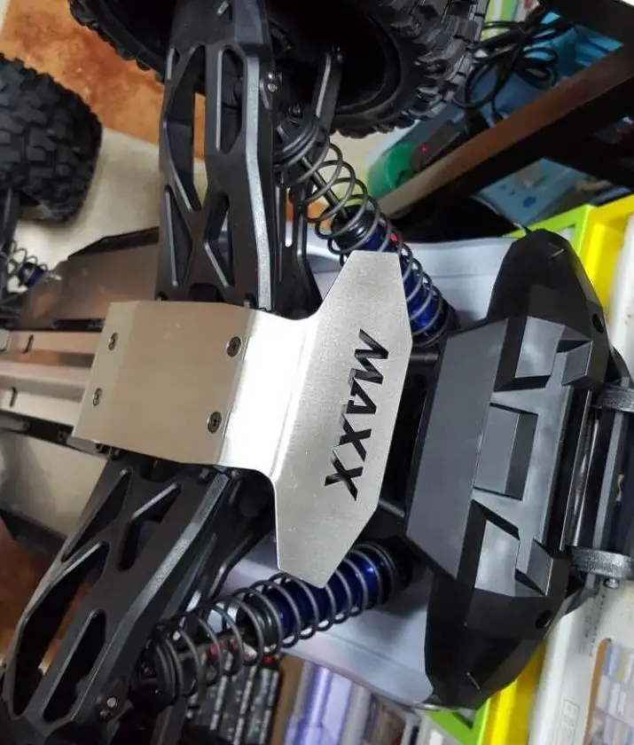 X-MAXX XMAXX большой X RC скалолазание шасси автомобиля Броня из нержавеющей стали с