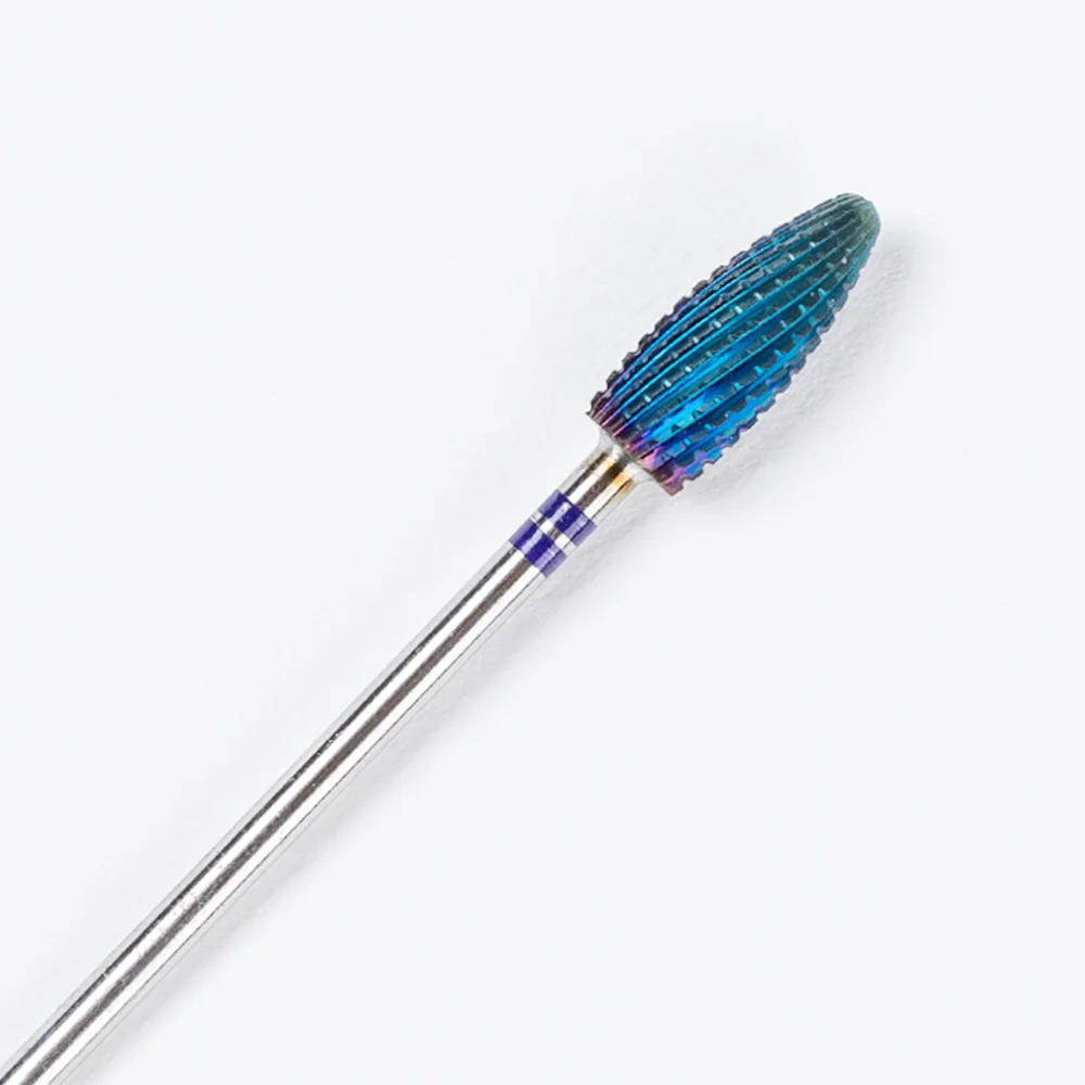 Cleaner 6 Type Blue Steel Tungsten Carbide Nail Drill Bit Rotary Burrs Electric for Manicure Accessories Milling Cutter | Красота и