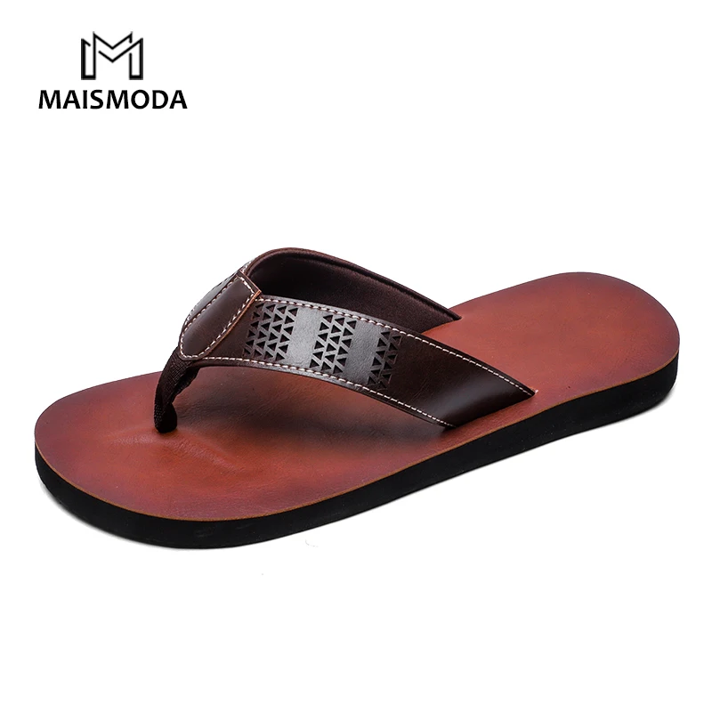 MAISMODA/; брендовые летние мужские Вьетнамки; пляжные сандалии; нескользящие Мужские Винтажные повседневные пляжные сандалии; повседневная обувь