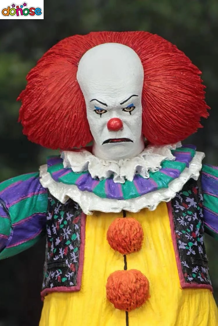 Neca Toys Figure The Movie IT Pennywise 1990 Stephen King's It Clown Model Collection Decor For Halloween Decoration Horro Gift | Игрушки