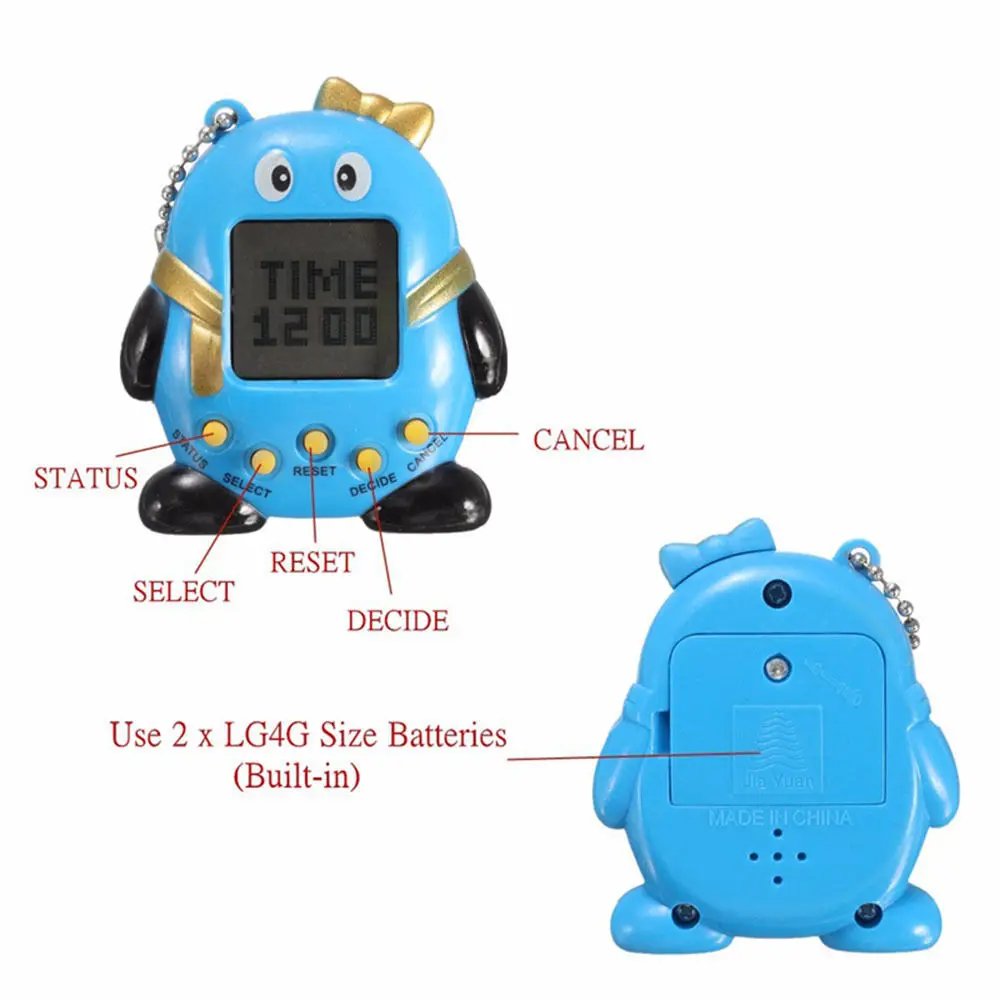 Брелок для ключей Забавный милый пингвин в Интернете детская игрушка из никеля 49