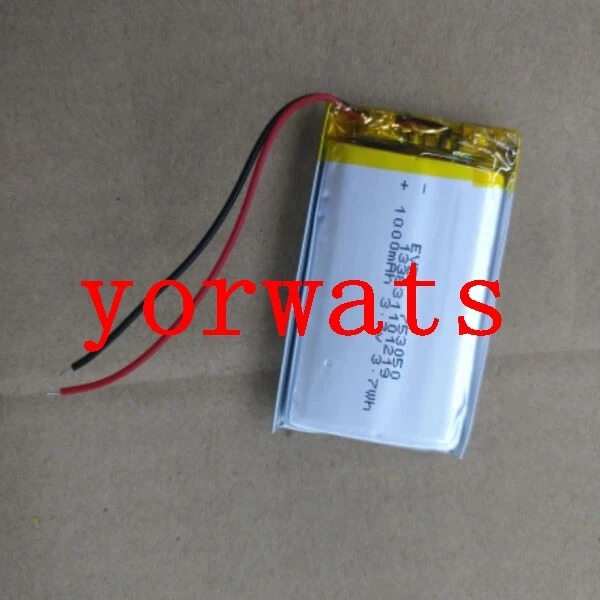 Новая горячая литий ионная аккумуляторная батарея 3 7 V полимерная литиевая 753050