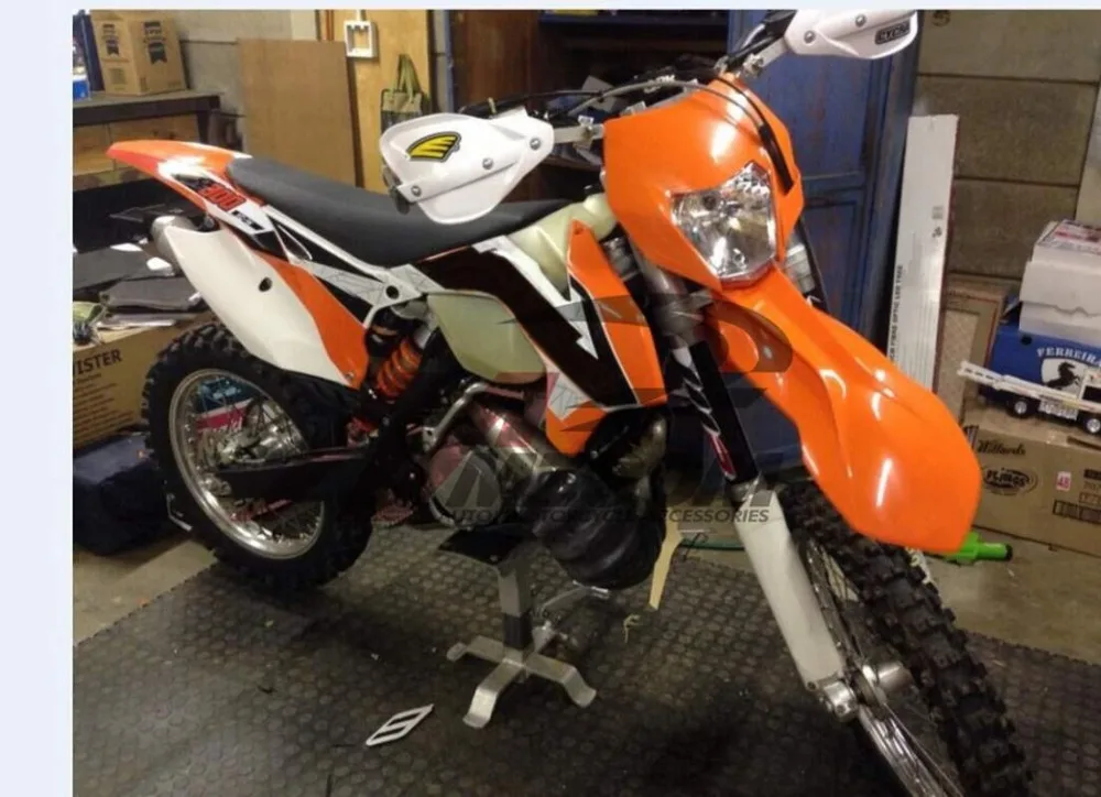 Универсальные фары обтекатель для KTM Dirt Pit Bike Motorcross Supermoto SX F EXC SMR MX XC мотоцикл