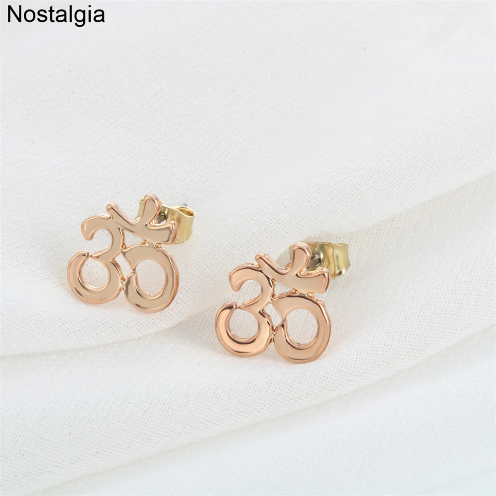 

Nostalgia Om Yoga Jewelry Womans Earring Women Accessories Trendy Earrings Online Shopping India