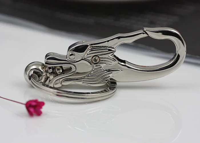 Китайский дракон Пряжка для брюк брелок поясной ремень зажим Висячие петли