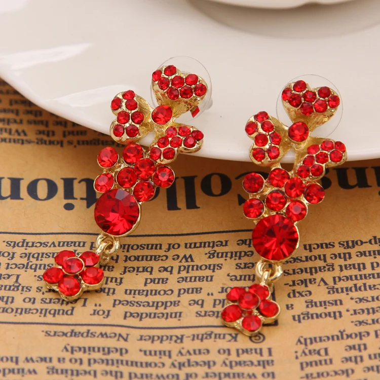 Комплект из колье и серёг в этническом стиле | Украшения аксессуары