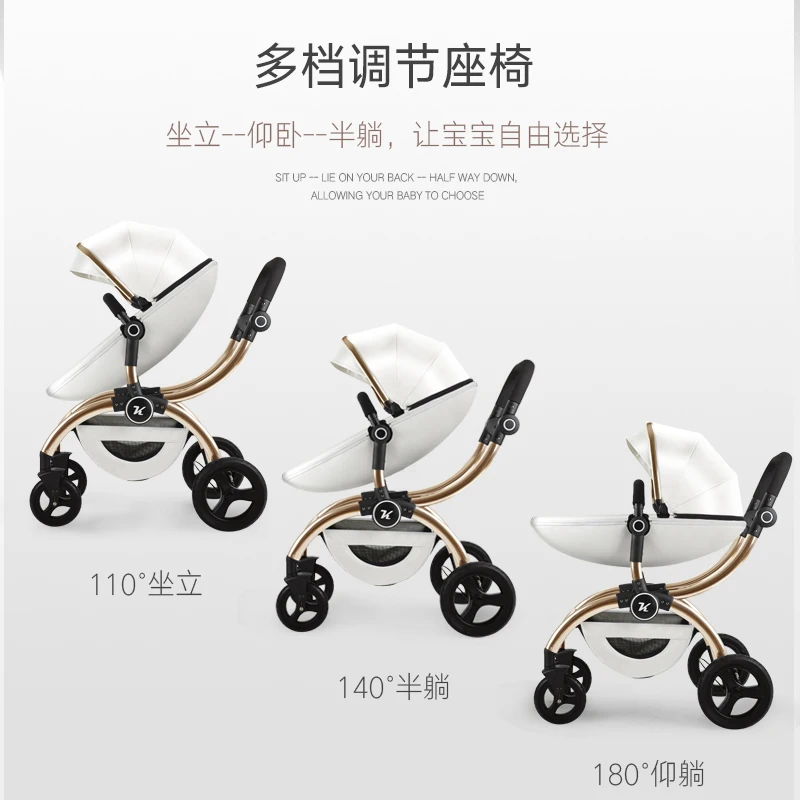 2018 новый стиль toke baby strole 2 в 1 Детская Автомобильная складная детская коляска
