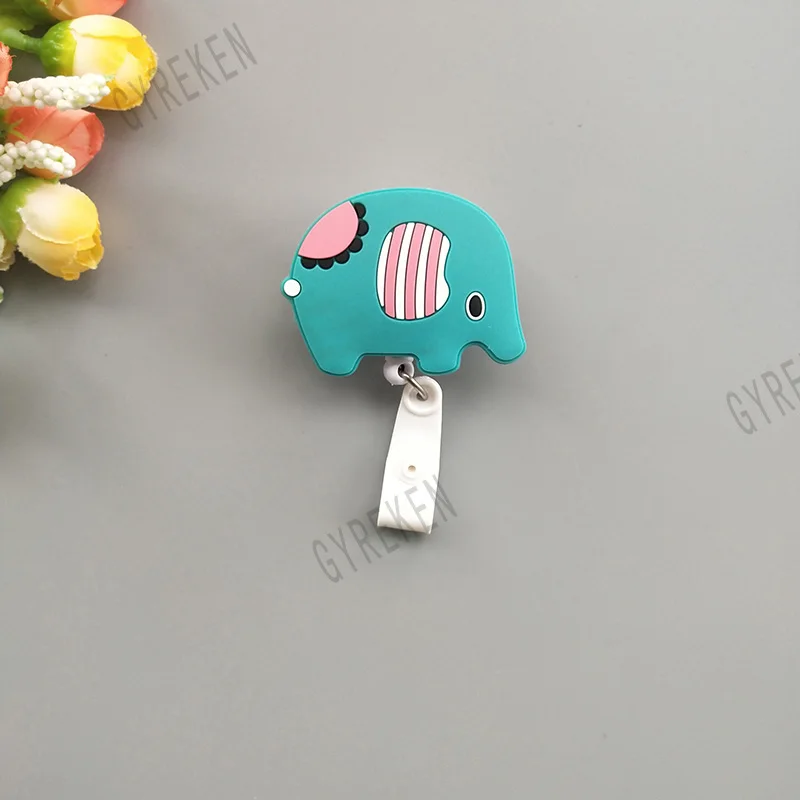 Kawaii Super Hero Retractable Badge Reel Cartoon Nurse High Quality Badge Reel Holder Pull ID Card Badge Holder Reel Wholesale