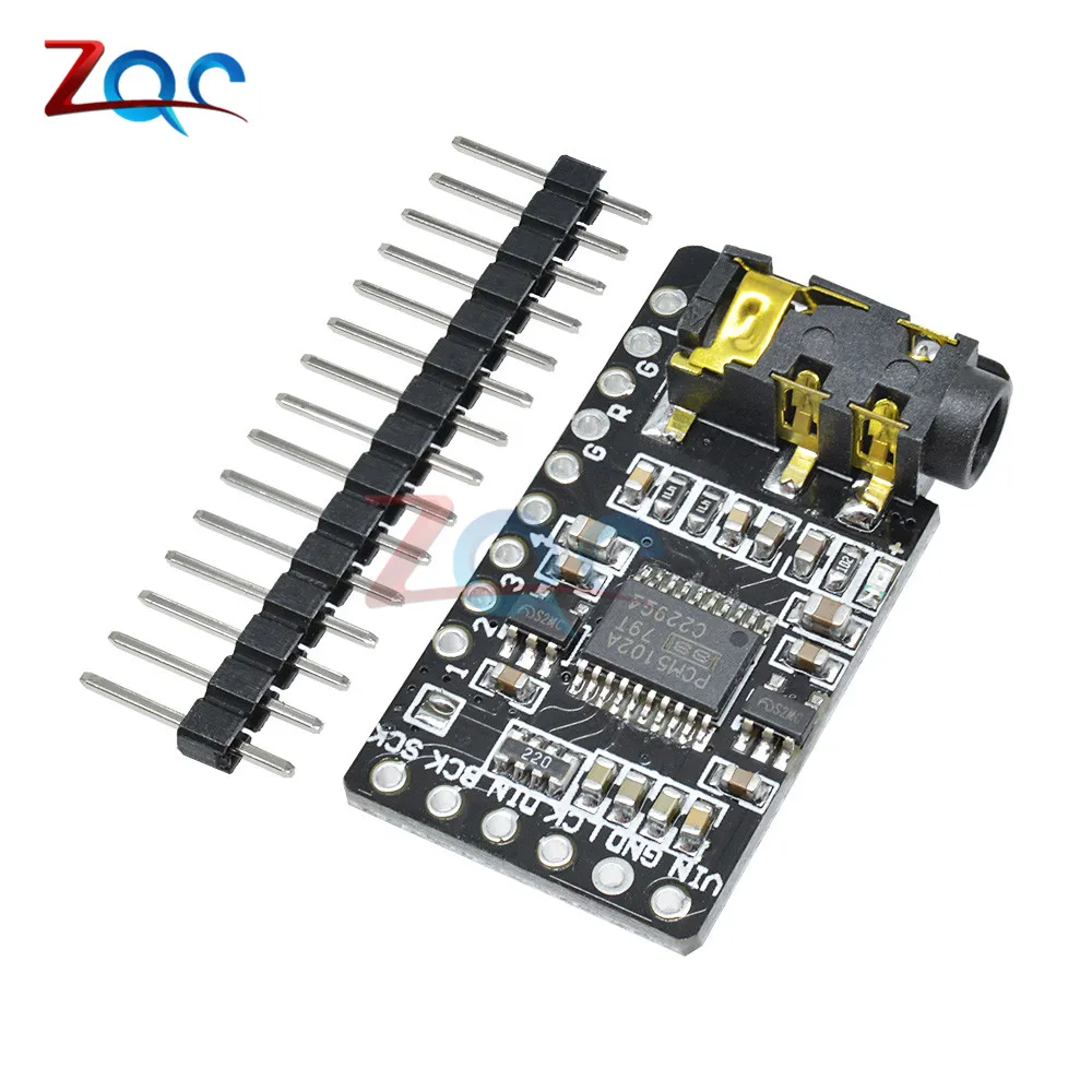 

Interface I2S PCM5102 DAC Decoder GY-PCM5102 I2S Player Module For Raspberry Pi
