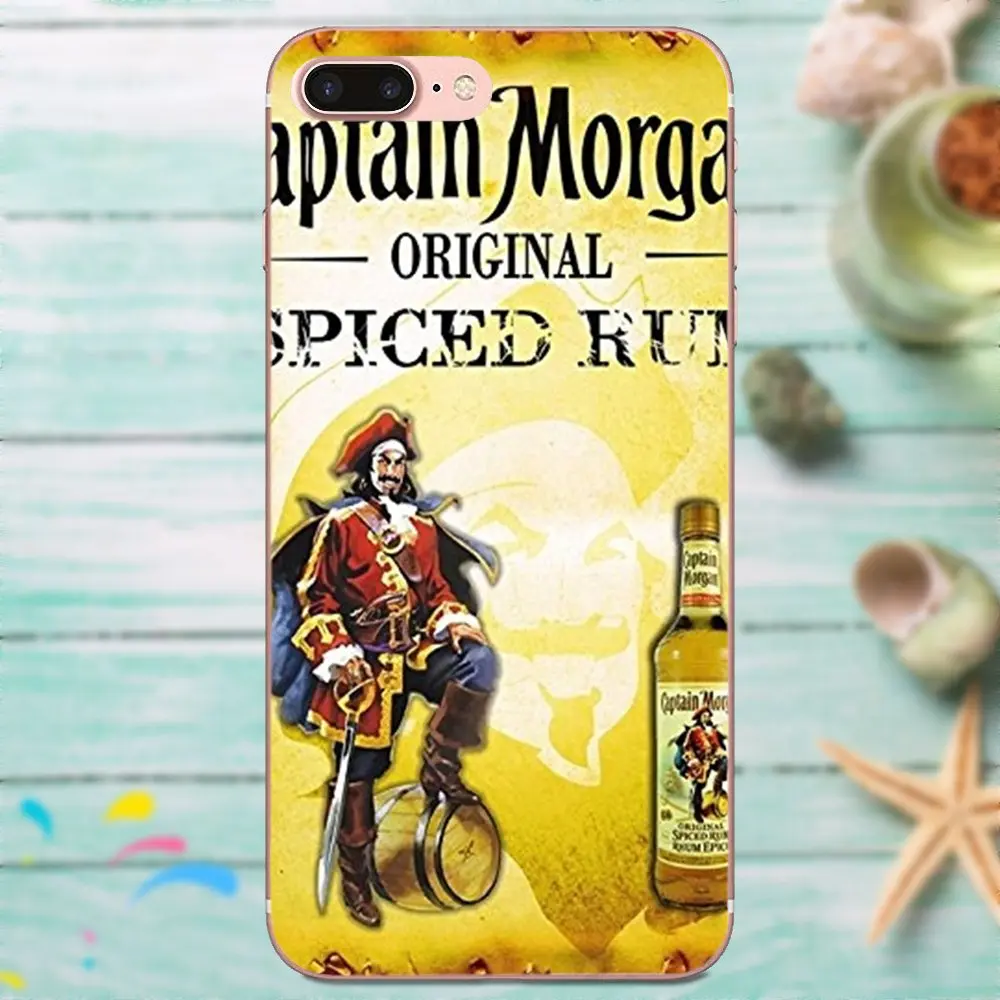 Мягкие чехлы для телефонов из ТПУ чехол Huawei Mate 7 8 9 10 20 P8 P9 P10 P20 P30 Lite Plus Pro 2017 Captain Morgan