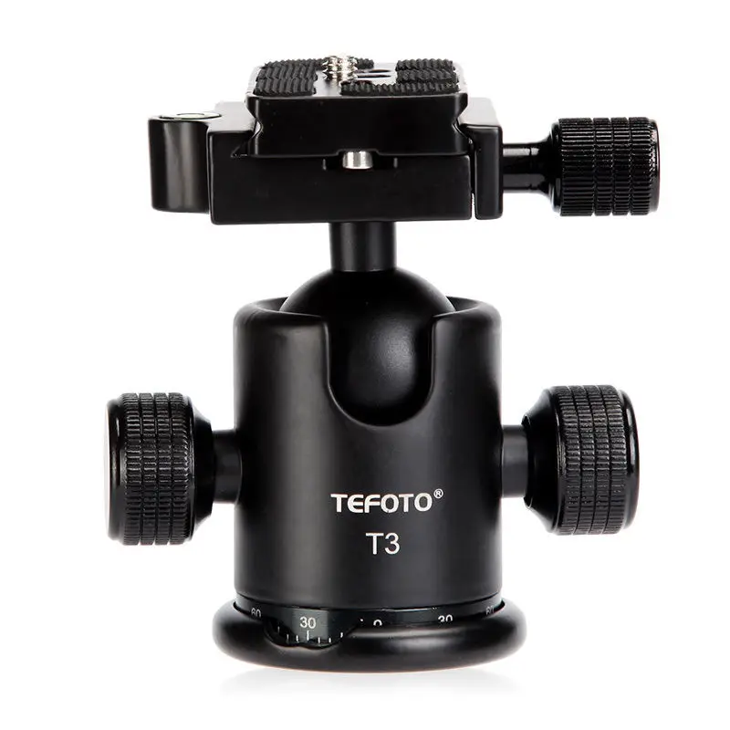 TETOTO T3 Профессиональный алюминиевый сплав 3/8 &quotшаровая Головка с уровнем шкалы и