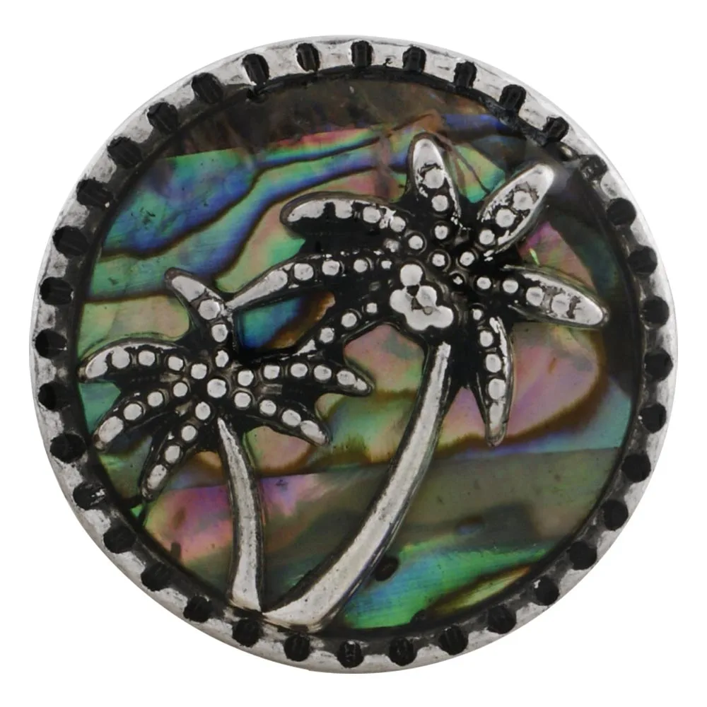 Натуральная круглая ракушка Шарм 18 мм Кнопка защелка для изготовление сережек DIY