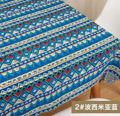 ZENGIA африканская ткань богемный хлопок льняная ткань DIY ручной работы винтажная Этническая ткань для лоскутов/сумки/платья/скатерти/подушки - Цвет: 2