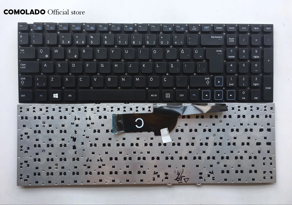 TR Турецкая клавиатура для SAMSUNG 300E5A 300V5A 305V5A NP305E5A серия Черная Клавиатура ноутбука