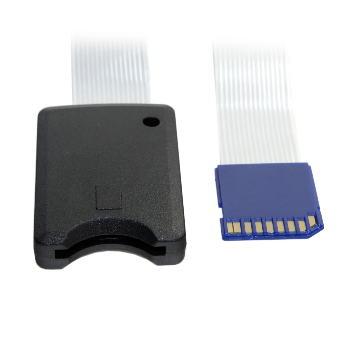 Cablecc Standard SD SDHC Memory Card Kit Male to Female Soft Flat FPC Extension Cable Extender 25cm | Компьютеры и офис