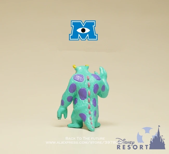 Экшн фигурка Disney Monsters University Sullivan 4 см мини украшение из аниме коллекционная