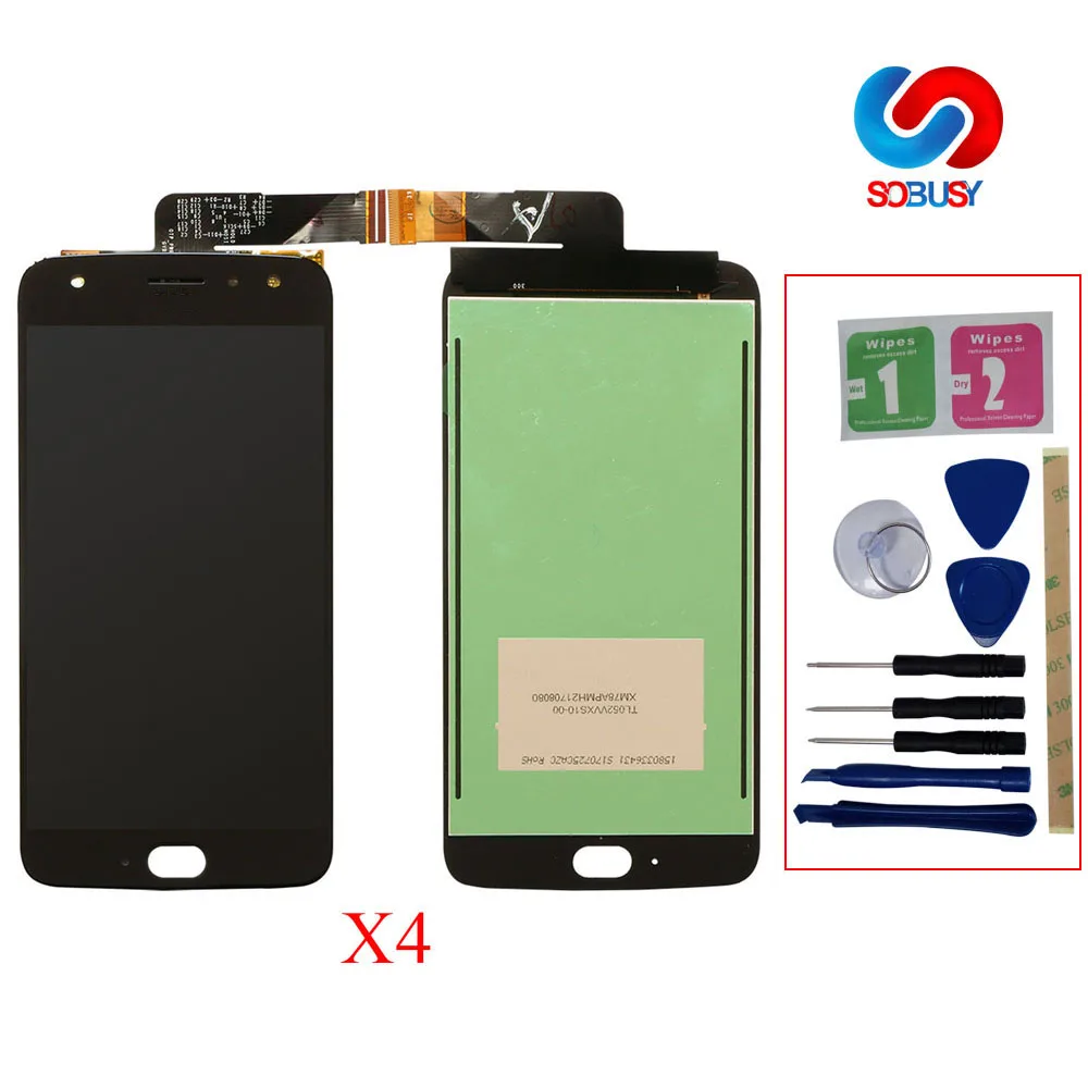 Для Motorola Moto X4 XT1900 1/2/4/5/6/7 ЖК дисплей сенсорный экран дигитайзер панель Senor Pantalla