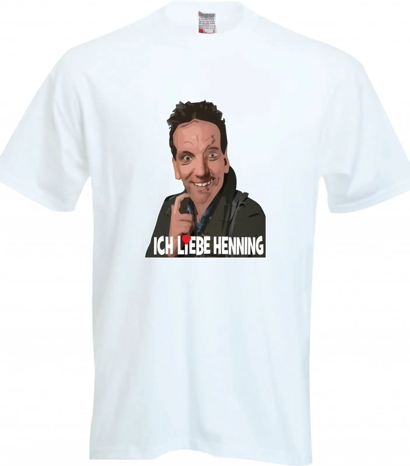 Henning Wehn The UK's Favourite немецкий комикс комедии послом футболка крутая повседневная