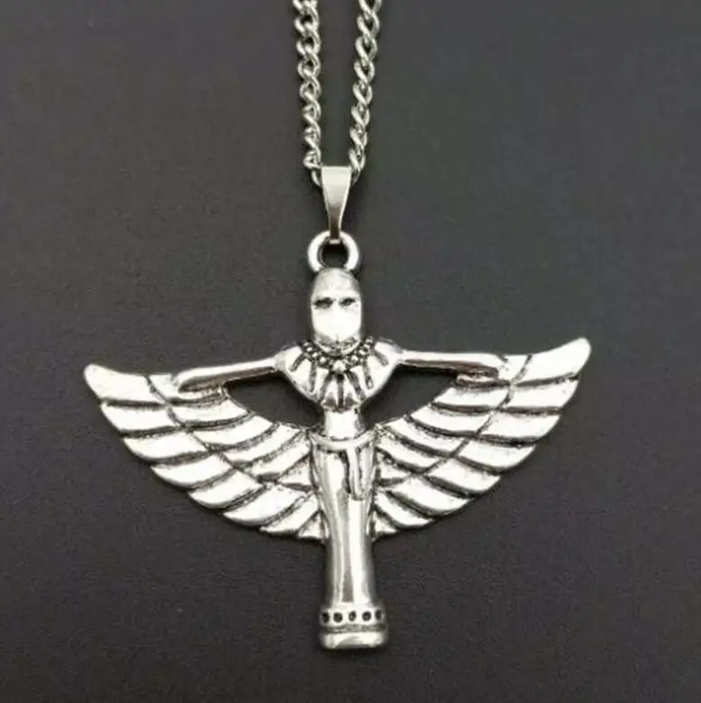 Большая египетская королева Клеопатра кулон ожерелье массивные ювелирные