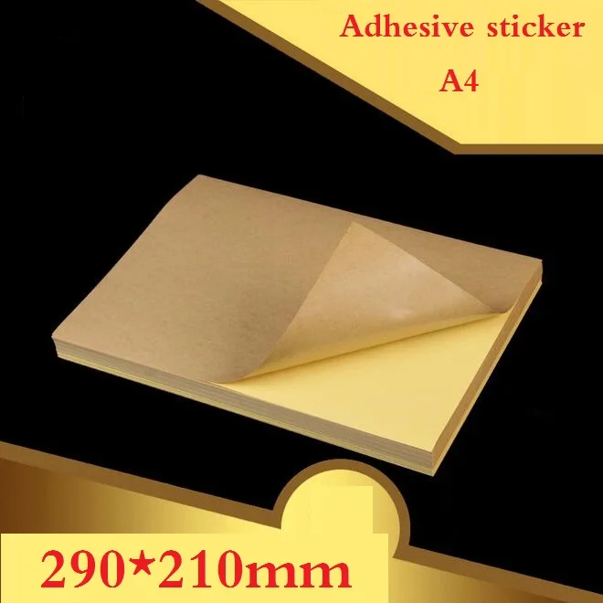 100 шт. самоклеющиеся ярлыки A4 для лазерного струйного принтера|paper for|paper for stickerspaper