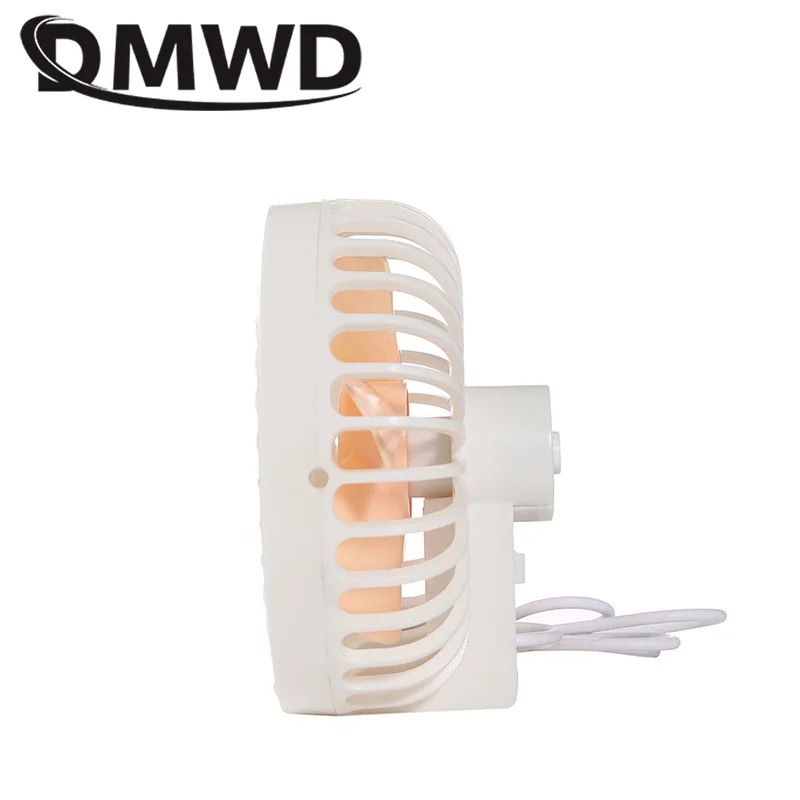 

DMWD Portable Mini USB Fan Air Cooler Small Table Desk Ventilation fan for PC Laptop Cooling Fan ventilator Power Supply DC 5V