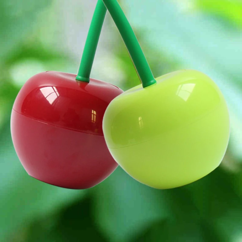 Креативная красно-зеленая Милая щетка в форме вишни для туалетной комнаты Набор