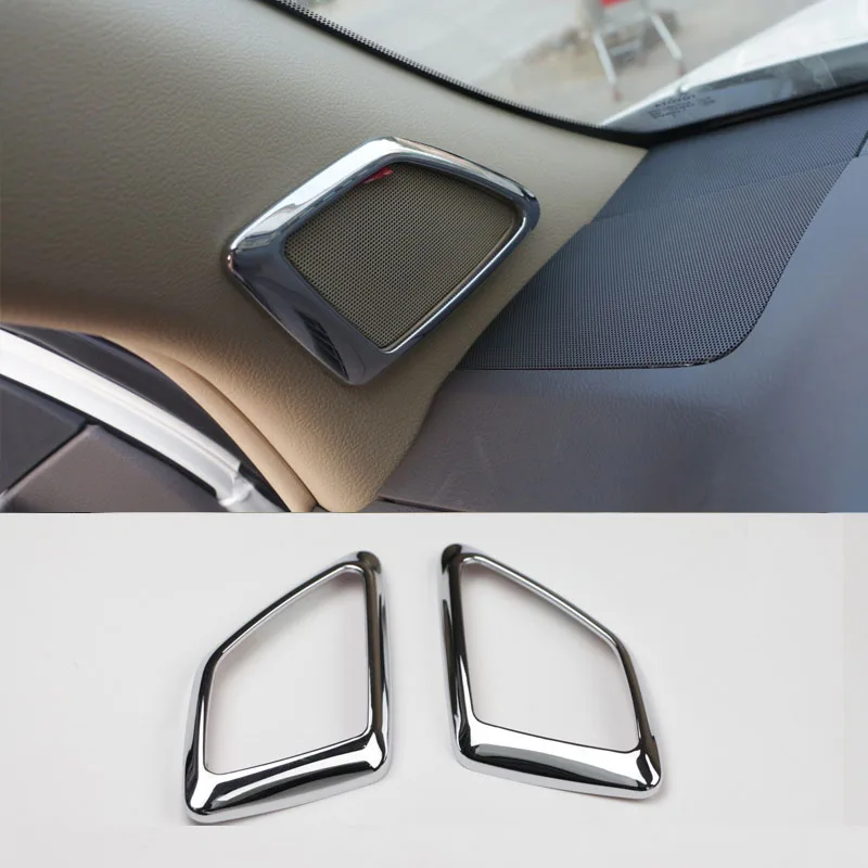 Левой вождения Автомобиля Аксессуары Для Интерьера Хром Высокий Рог Планки